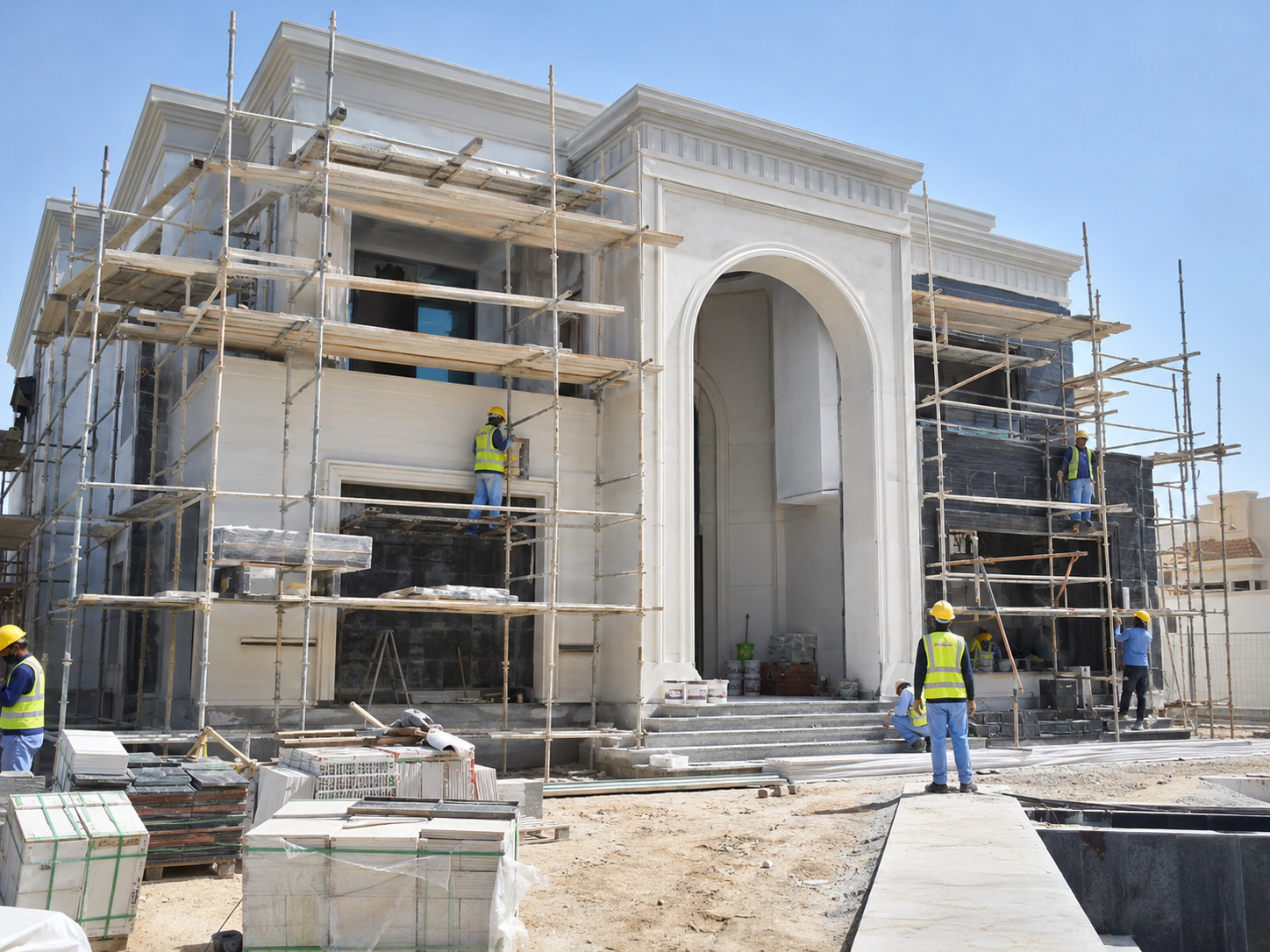 Villa construction